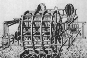 Sorocold waterwheel c 1700